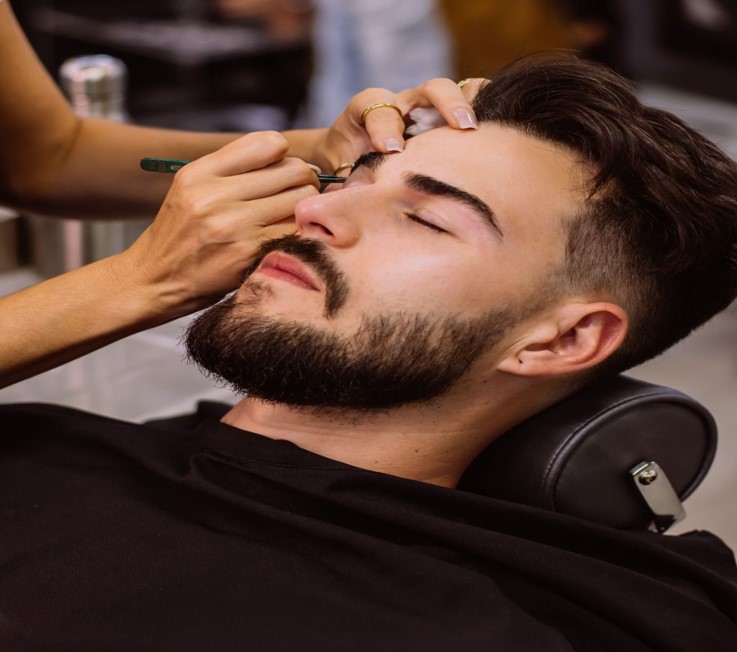 Corte mais barba